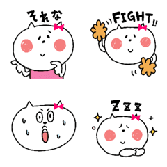 [LINE絵文字] ねこちゃんねこねこの画像