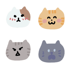 [LINE絵文字] Cat emoji stickersの画像