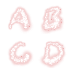 [LINE絵文字] English Words ABC140の画像