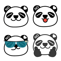 [LINE絵文字] Panda Panda daily lifeの画像