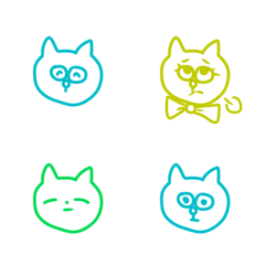 [LINE絵文字] それは猫の画像