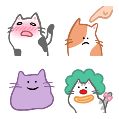 [LINE絵文字] meow meow emotesの画像