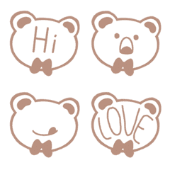 [LINE絵文字] My boo bearの画像