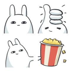 [LINE絵文字] Bunny is Not Moving emojiの画像