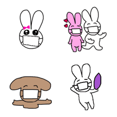 [LINE絵文字] Usagi and friendsの画像