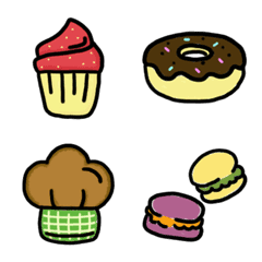 [LINE絵文字] bakery emoji.の画像