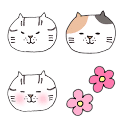 [LINE絵文字] 飼い猫マー子 絵文字の画像