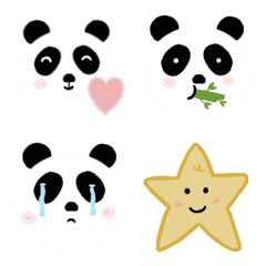 [LINE絵文字] Panda panの画像