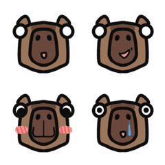 [LINE絵文字] The capybaraの画像