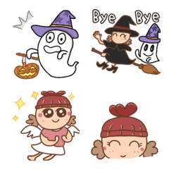 [LINE絵文字] Niwa ハロウィン絵文字の画像