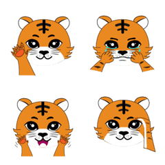 [LINE絵文字] Tiger New Yearの画像