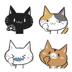 [LINE絵文字] 絵文字 猫 ねこ 40の画像