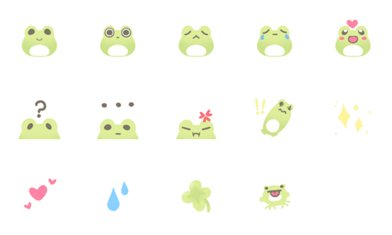 [LINE絵文字]Froggie First Practiceの画像一覧