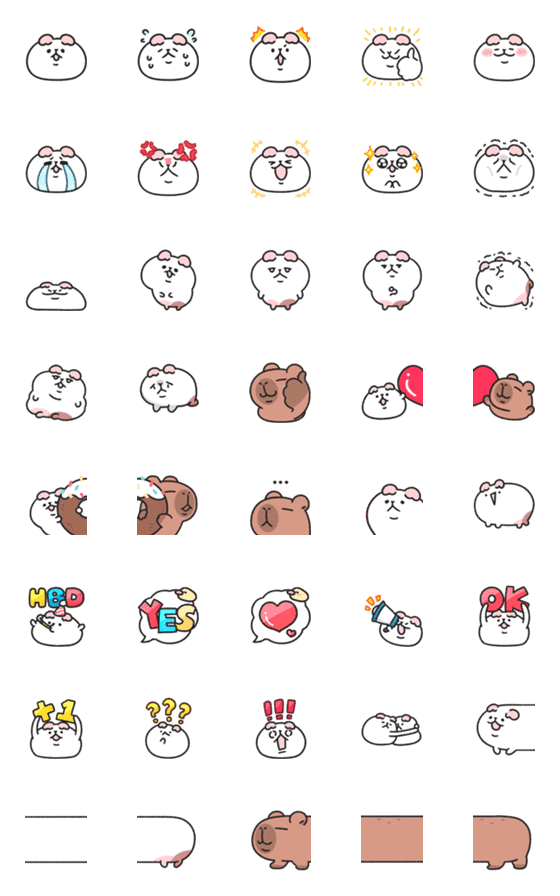 [LINE絵文字]SansanPlanet Emoji 2の画像一覧