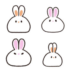 [LINE絵文字] Move！！Rabbits！の画像