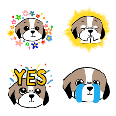 [LINE絵文字] Shih Tzu MAOMAOの画像