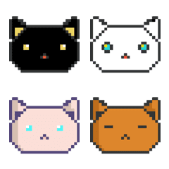 [LINE絵文字] Pixel Meowの画像