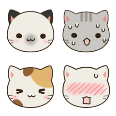 [LINE絵文字] ちいさいねこの画像