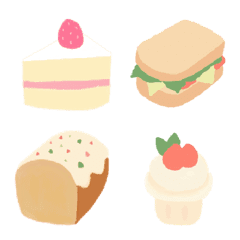 [LINE絵文字] Cutie Sweet Bakeryの画像