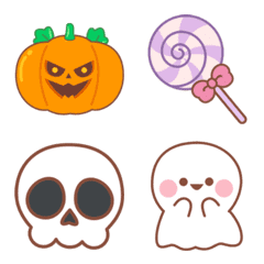 [LINE絵文字] Funny Halloween emojiの画像