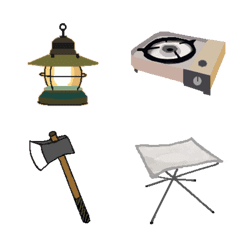 [LINE絵文字] Camping Equipment 2の画像