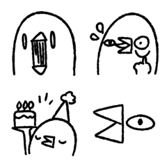 [LINE絵文字] Strange bird emojiの画像