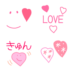 [LINE絵文字] 【ハートの詰め合わせ♡】の画像