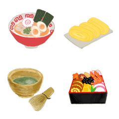 [LINE絵文字] Japanese food and sweetsの画像