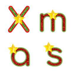 [LINE絵文字] xmas deco emojiの画像