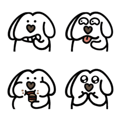 [LINE絵文字] I am a dogの画像