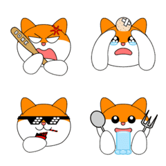 [LINE絵文字] Lulu si Catto - solo emojiの画像