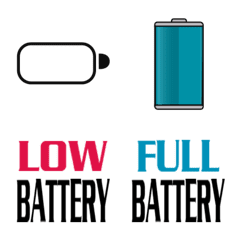 [LINE絵文字] Battery chargeの画像