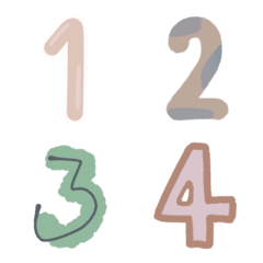 [LINE絵文字] Numbers emoji numbers_2の画像