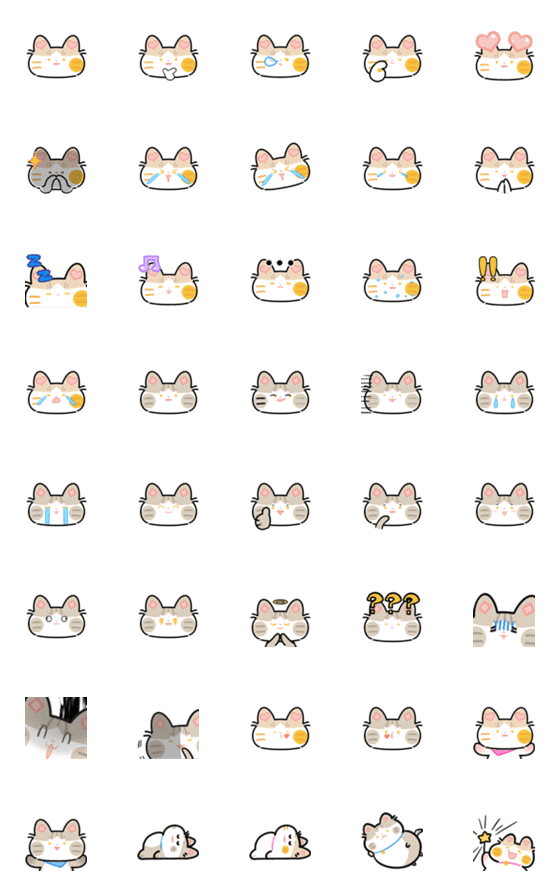 [LINE絵文字]These catsの画像一覧