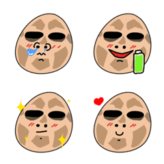 [LINE絵文字] Mr. Head Egg Angryの画像