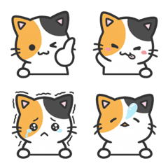 [LINE絵文字] やんちゃ猫くるりの画像