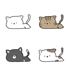 [LINE絵文字] にゃんこねこの画像