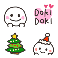 [LINE絵文字] ✴︎happyスマイルXmas✴︎の画像