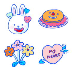 [LINE絵文字] sprinkle and friends emojiの画像