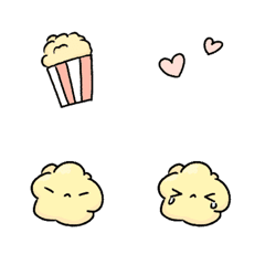 [LINE絵文字] popcorn useの画像