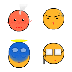 [LINE絵文字] Homebody Emoji: Daily and Simpleの画像