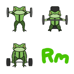 [LINE絵文字] GYM TALK TOADの画像