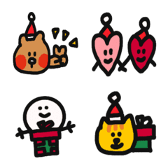 [LINE絵文字] Christmas iconsの画像