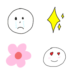 [LINE絵文字] Emoji.facial expressionの画像