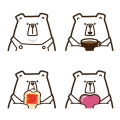 [LINE絵文字] wana bearの画像