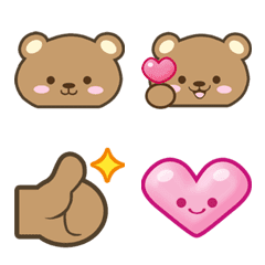 [LINE絵文字] BooBear Emojiの画像