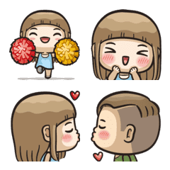 [LINE絵文字] Misa Animated Emojiの画像