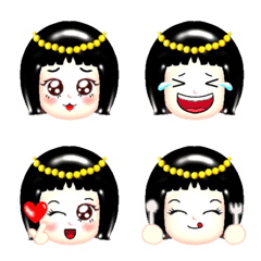 [LINE絵文字] Girl Emoji (3)の画像