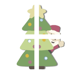 [LINE絵文字] 【動く！】Happy Christmas ☆の画像