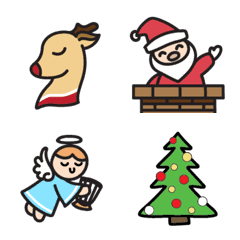 [LINE絵文字] Christmas time animated emojiの画像